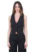 DONDUP  Gilet Nero DJ763WFH188DXXXC 999 