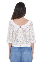 SEMICOUTURE Maglia Alejandra scollo tondo Maglie Lana ALEJANDRA-Y6SE09 A10-1 