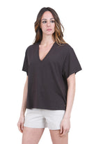 DES PETIT HAUTS  T- Shirt Terre ZAE-1E260234 07033 