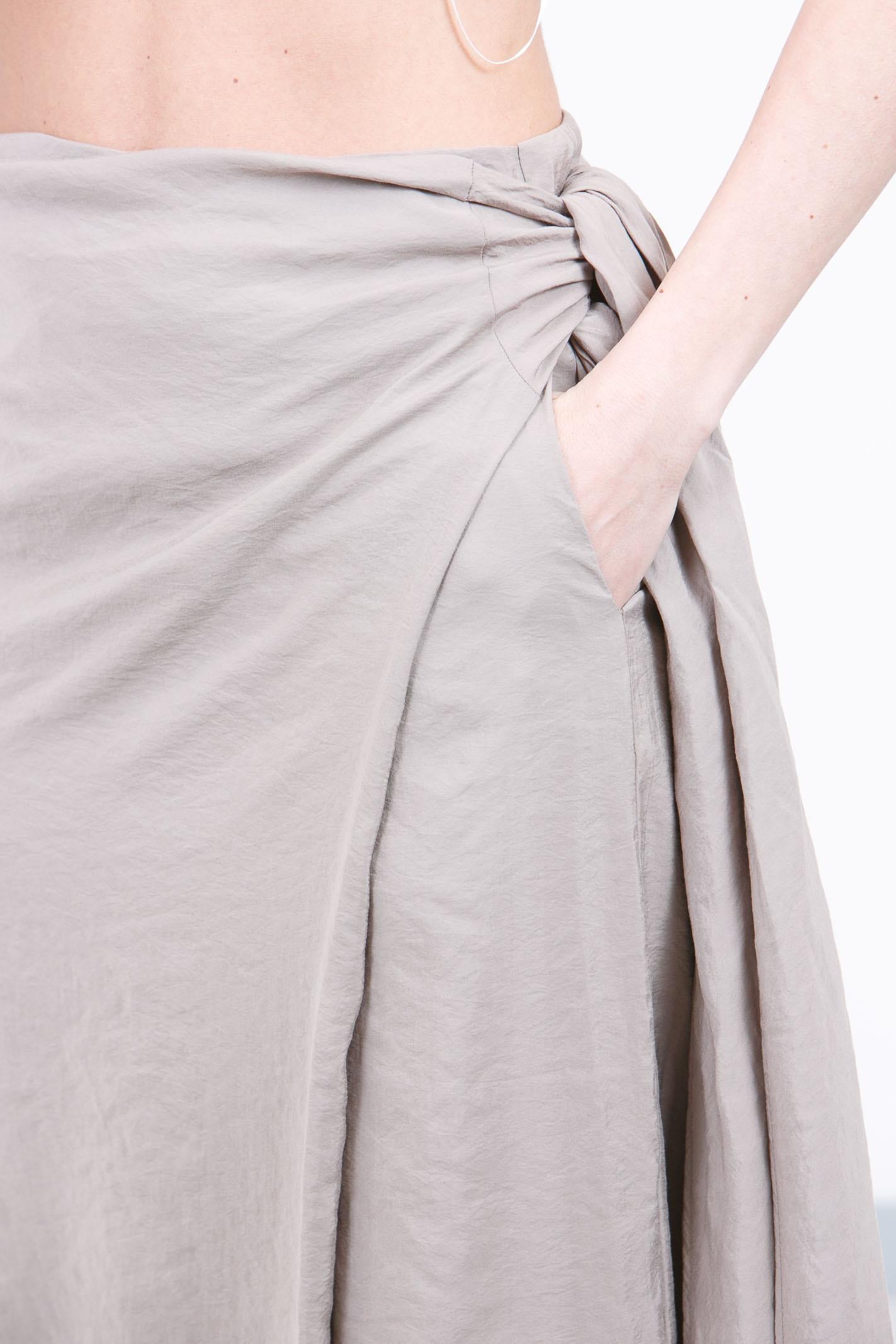 SU  Pantaloni Tortora S6M502 S026 