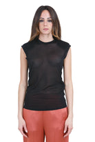SEMICOUTURE Marisol t-shirt giromaniche T- Shirt Nero MARISOL-Y6SJ52 Y69-0 