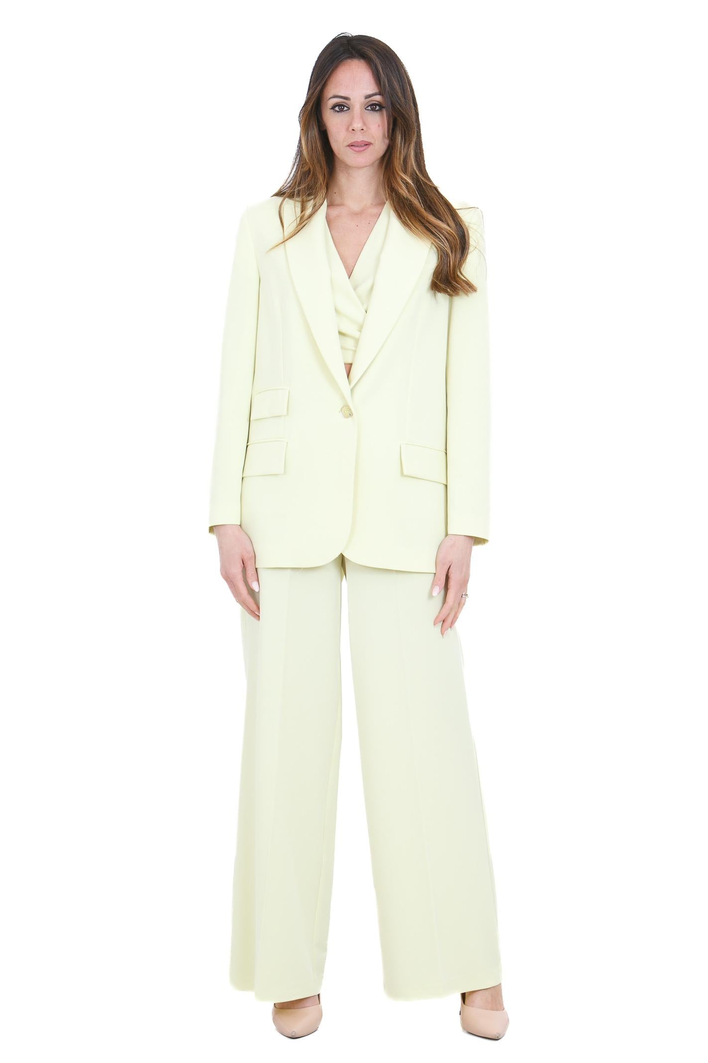SIMONA CORSELLINI  Pantaloni New sauge CPPA03001 V0774 