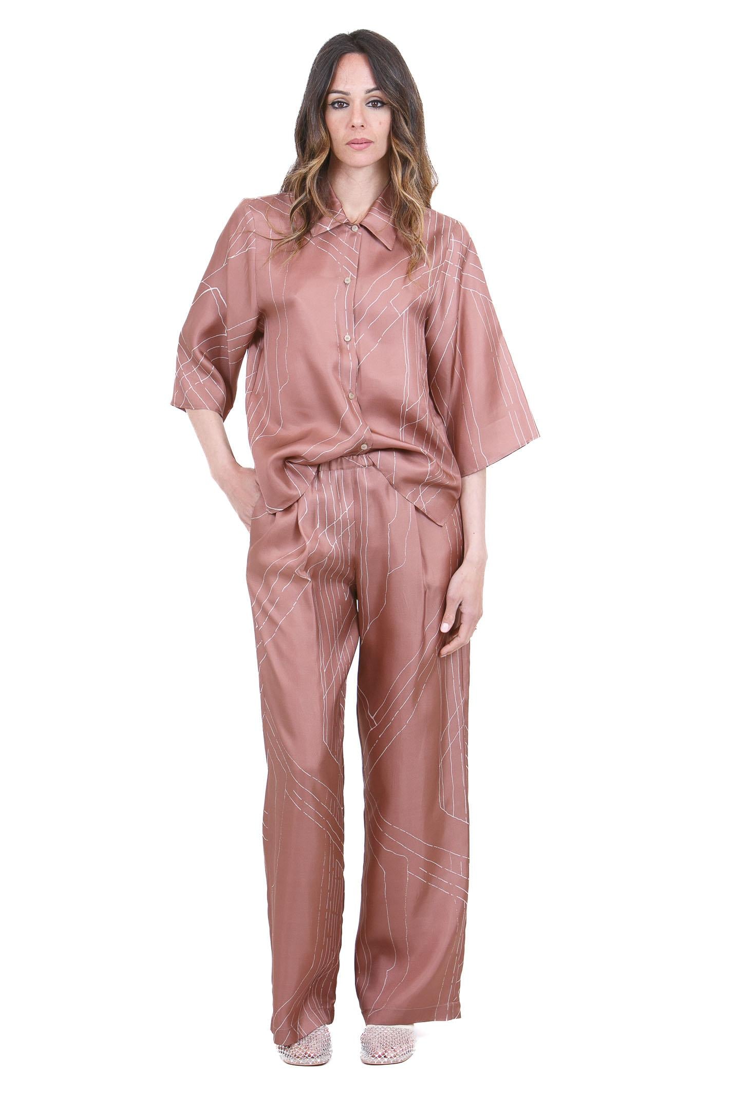 ALYSI  Pantaloni Blush 116184-P6223 BLUSH 
