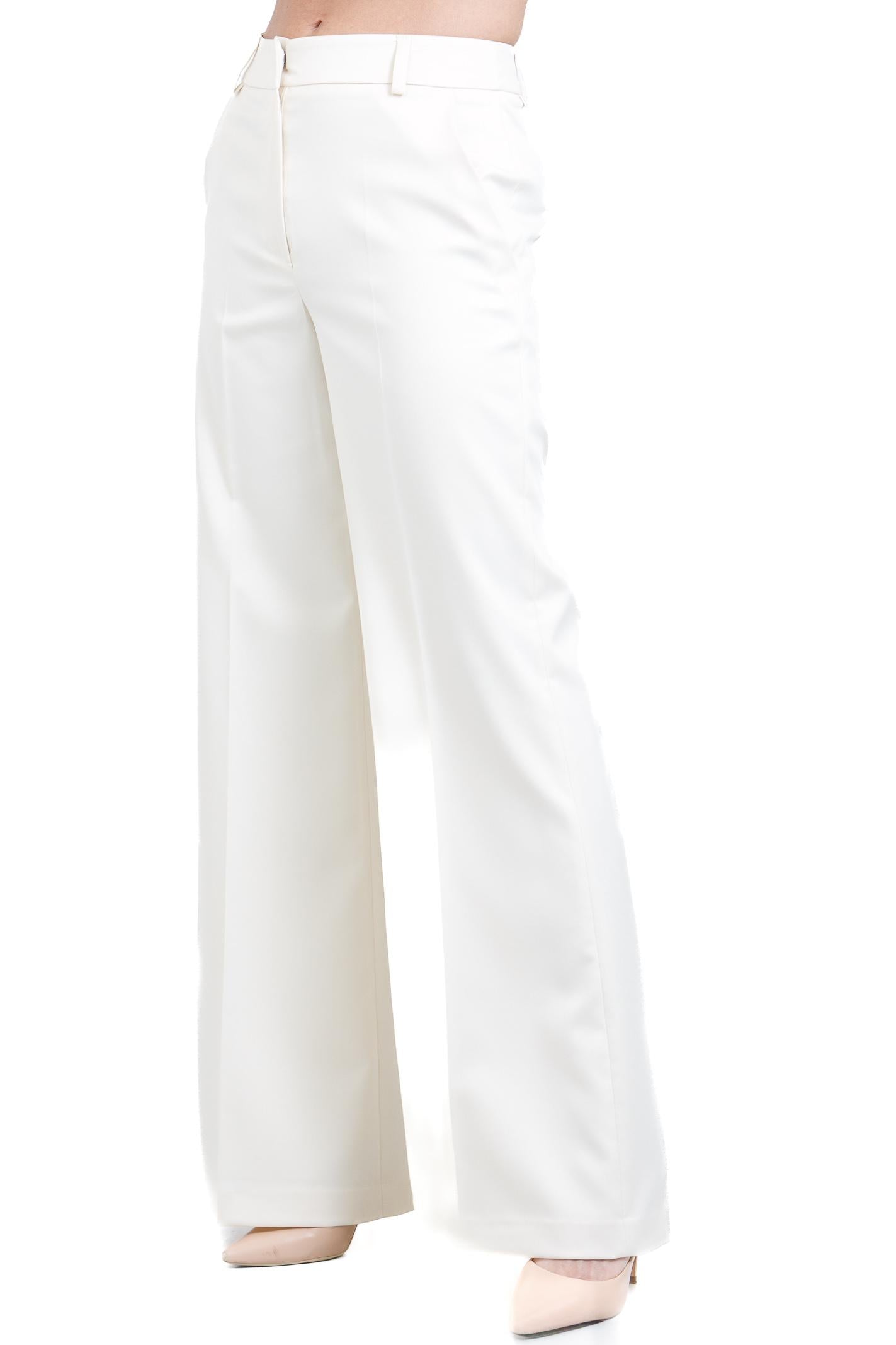 HOPE SKY  Pantaloni Panna STERLING-593/N 004 
