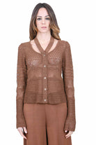MANILA GRACE  Maglie Cacao M541PT MA143 
