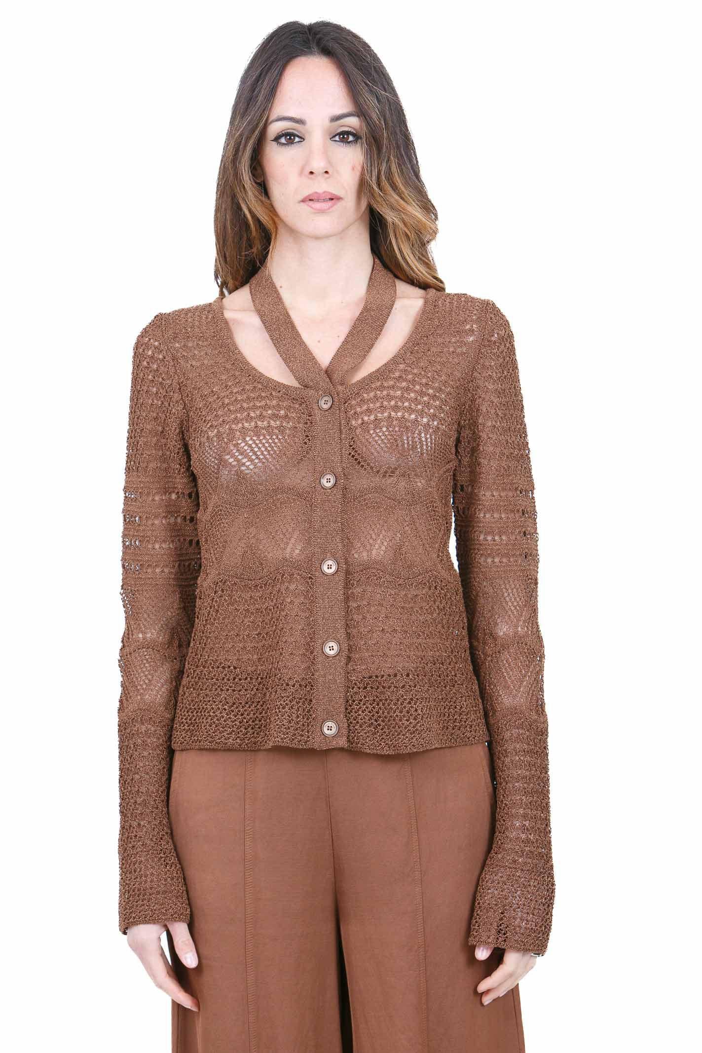 MANILA GRACE  Maglie Cacao M541PT MA143 