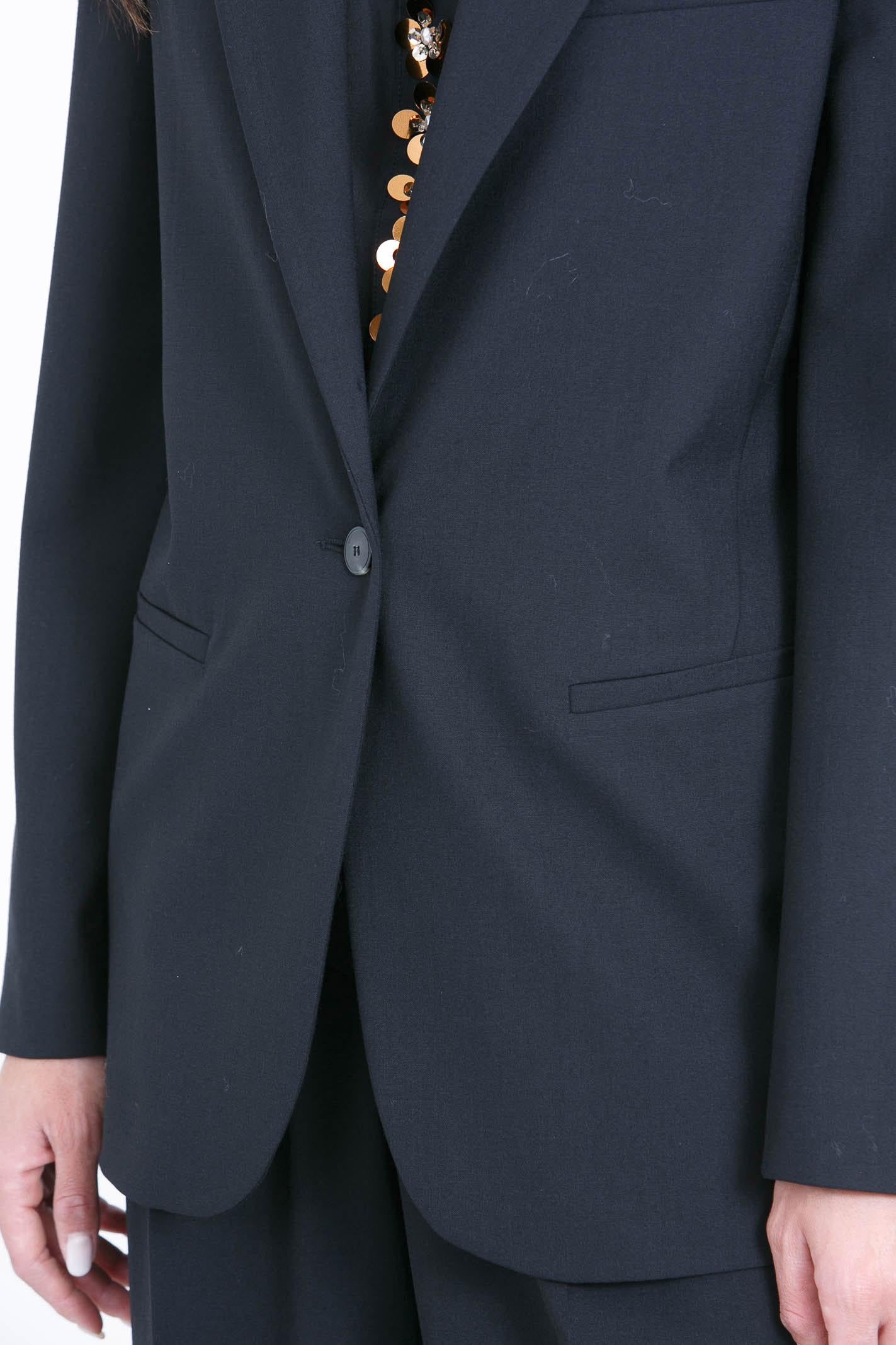 FORTE FORTE  Blazer Noir 14326MYJACKET 8001 