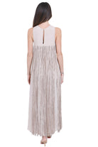 ALYSI Abito lungo wrinkle Abiti Cipria 216302-P6026 CP 