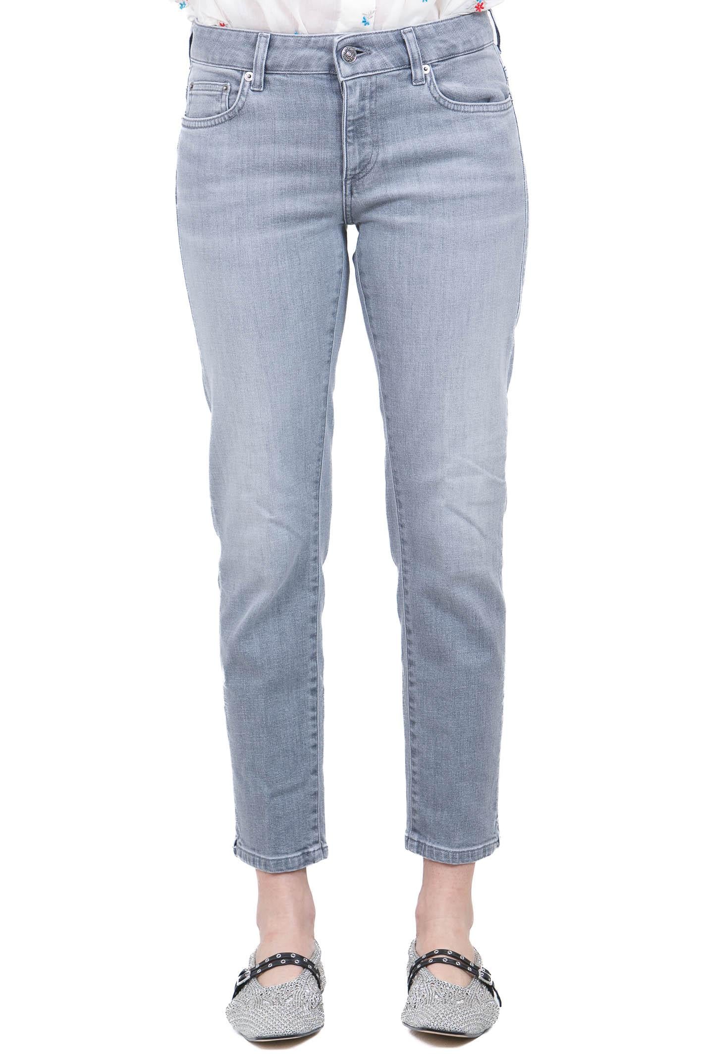 DONDUP Jeans Rose cinque tasche cropped slim fit, vita regolare Jeans Topo DP618DSK318DJ35-ROSESLIM 900 