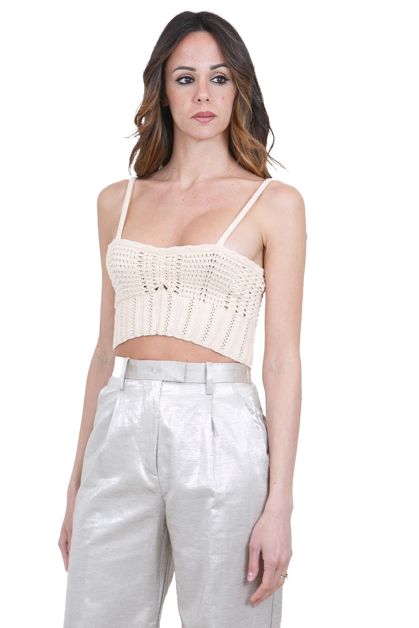 FORTE FORTE  Top Butter 14938MYKNIT 0013 