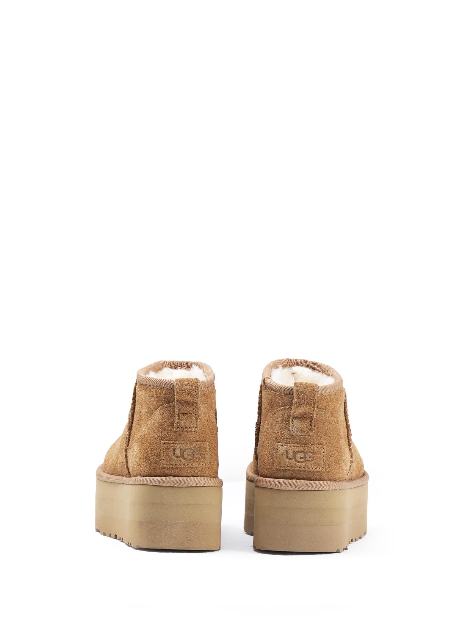 UGG Ultramini platform<BR/> Scarpe Chestnut PLATFORMULTRAMINI-1135092 CHE 