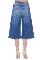 CYCLE Bermuda Missy wide leg con doppia cintura Bermuda Navy blue MISSY-362PB03 07 