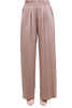 FORTE FORTE Pantalone in raso di seta con elastico