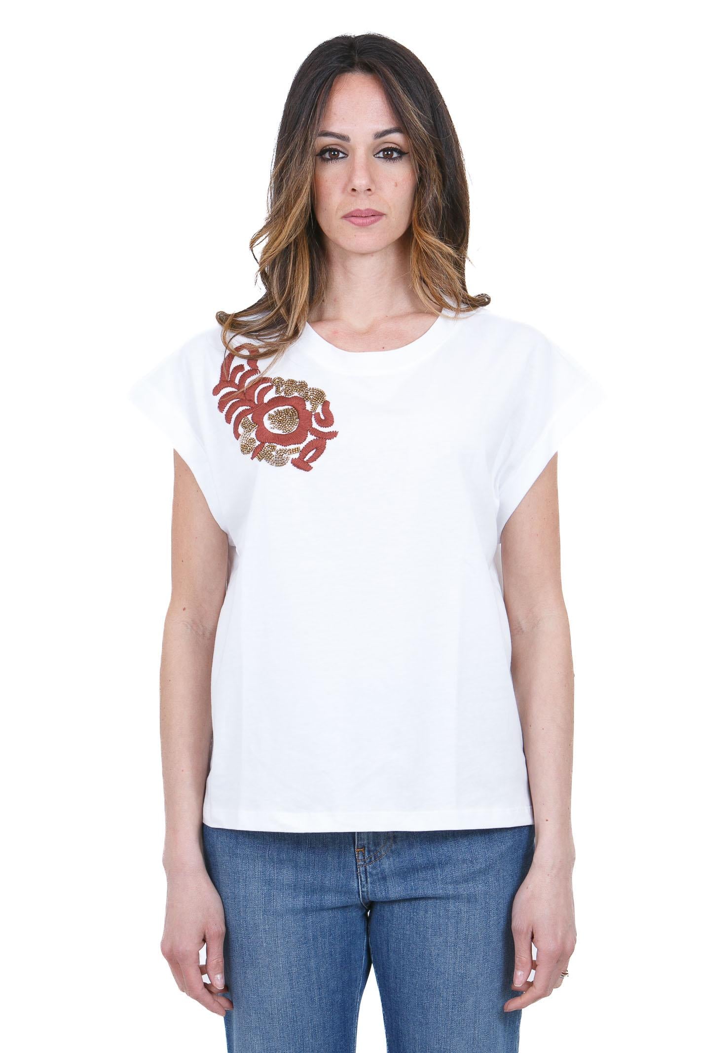 KAOS  T- Shirt Bianco SP1DK003 1019 