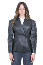 DONDUP Blazer doppiopetto slim con ampio rever Blazer Nero DJ765PL0662DXXX 999 