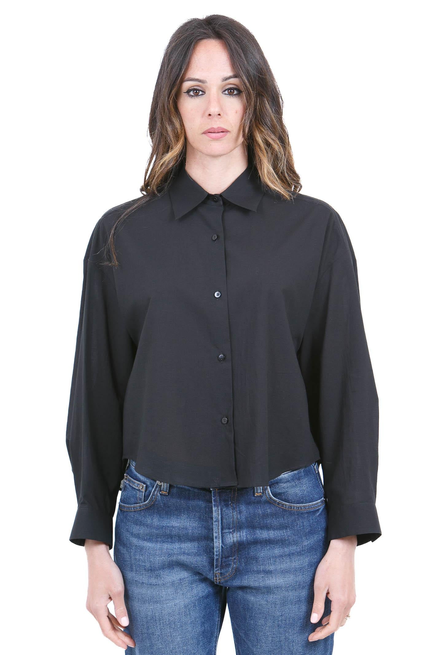 XACUS  Camicie Nero HEATHER-2166/25110 998 