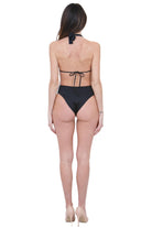 MANILA GRACE  Costumi Nero R721PR MA001 