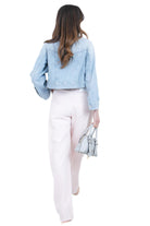DONDUP Giubbotto in denim cropped Giubbotti Blu DJ753DS0107DMB2 800 