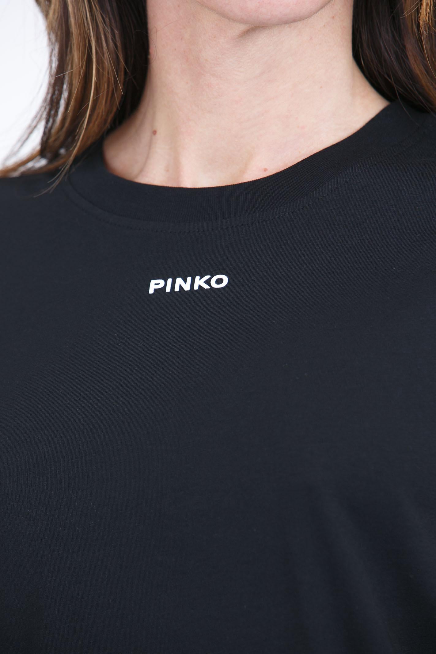 PINKO  T- Shirt Nero limousine BASICO-100373-A34F Z99 