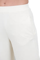 8PM Pantaloni Jogger a Palloncino in Felpa - Bianco Panna Pantaloni Meringa RIODEJANEIRO-61P95 167 
