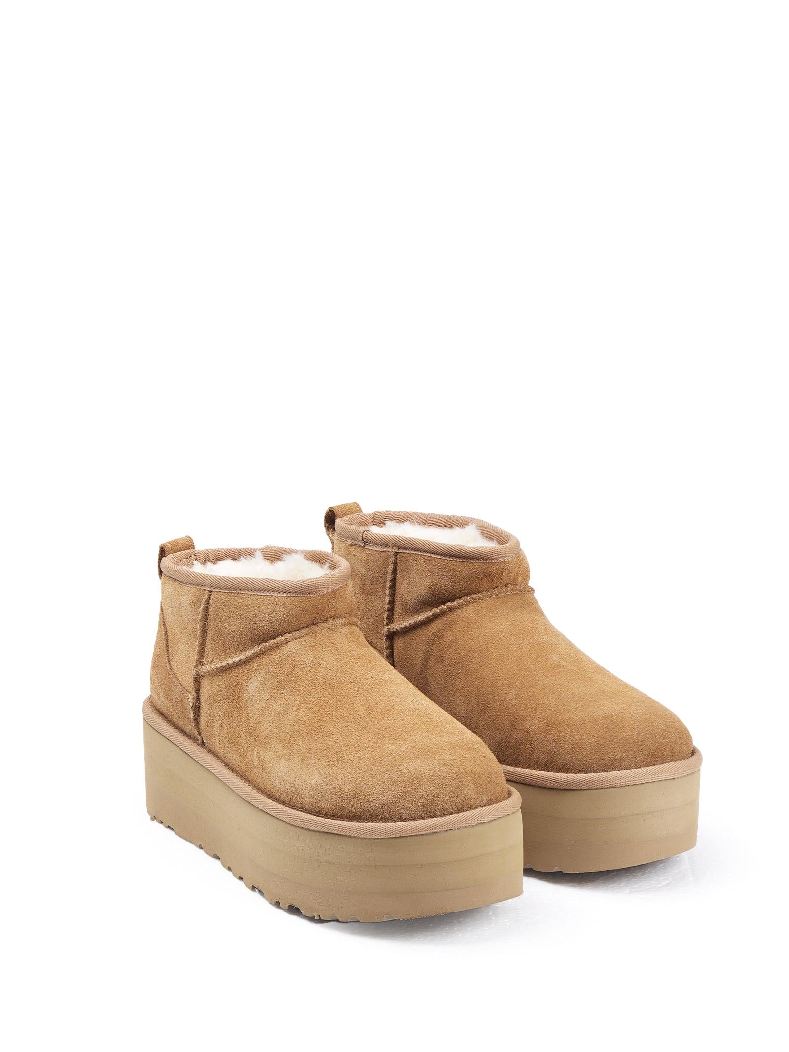 UGG Ultramini platform<BR/> Scarpe Chestnut PLATFORMULTRAMINI-1135092 CHE 