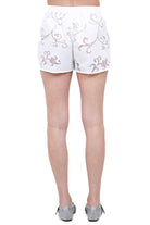 SEMICOUTURE Heidi shorts ricamato Shorts Bianco ottico HEIDI-S6SL11 A03-0 