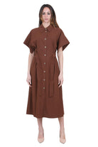 PINKO  Abiti Marrone terra ALESHA-106309-A2ER L78 