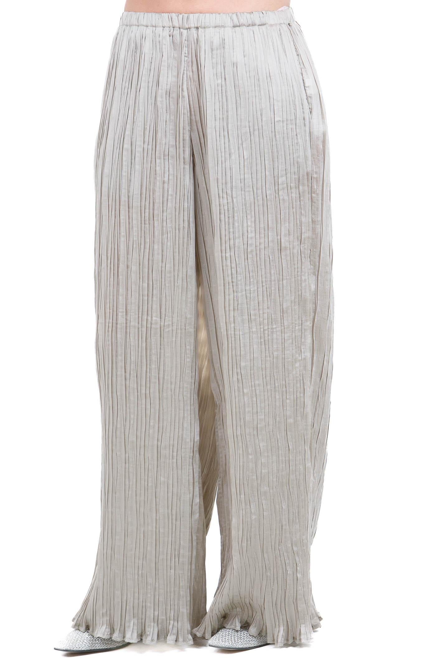 SU  Pantaloni Silk grey S6U501 S032 
