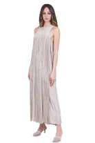 ALYSI Abito lungo wrinkle Abiti Cipria 216302-P6026 CP 