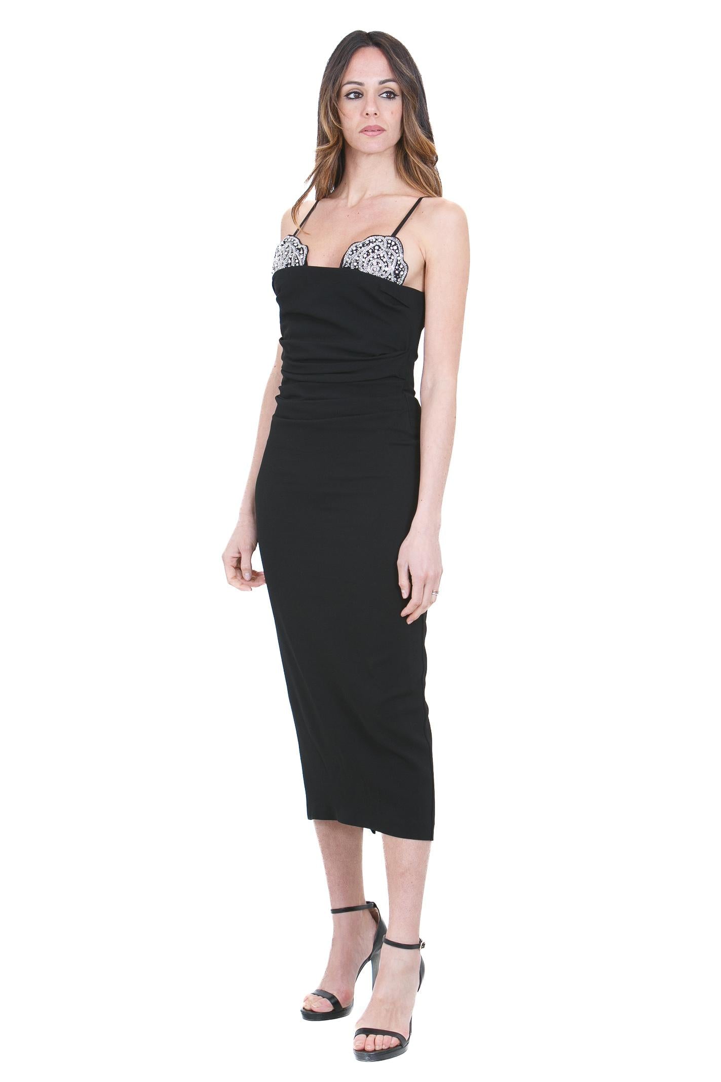 PINKO  Abiti Nero limousine CARRUBA-106637-A31P Z99 