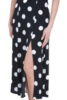 MAR DE MARGARITAS  Abiti Pois grande nero NIKITA-01534-PTTS0053 NE140 