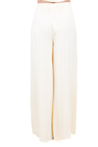 MANILA GRACE  Pantaloni Avorio P085RU MA148 