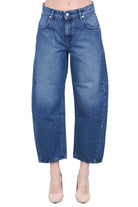 CYCLE Jeans Aida Crop wide leg Jeans Navy blue (MEDIO) AIDA-362P540 07 