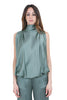SEMICOUTURE Top Eugenia aus Satin