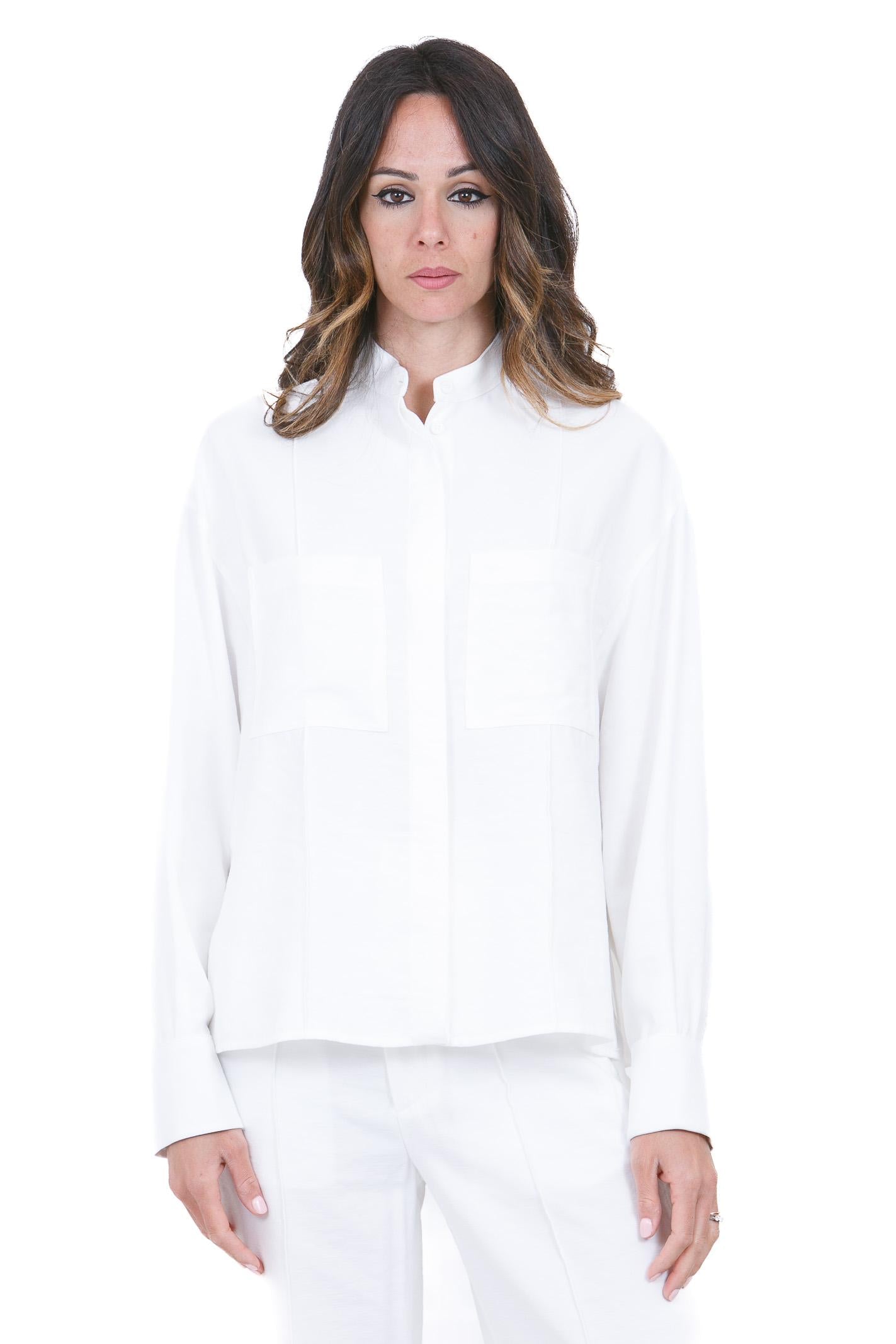 DONDUP  Camicie Latte DC493IF0049DXXX 001 