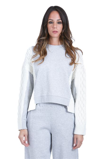 Felpa con iserti in lana 8PM | Felpe | FELICIA-52CM30388