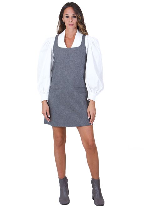  ACTUALEE | Abiti | AB4065BLA/WHI