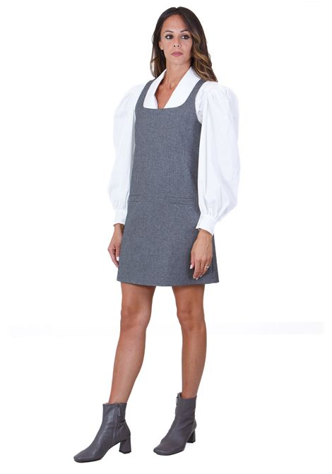  ACTUALEE | Abiti | AB4065BLA/WHI