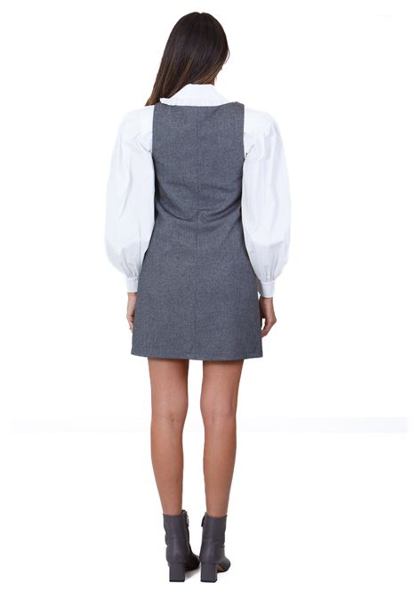  ACTUALEE | Abiti | AB4065BLA/WHI