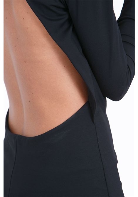 Abito scollo schiena ACTUALEE | Abiti | AB4069BLK