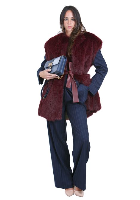 Blazer gessato ACTUALEE | Blazer | GI1053BLU