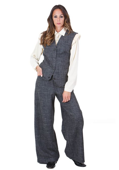 GRANIGLIA WOOL AMPIO ALYSI | Pantaloni | 165150-A5212CB