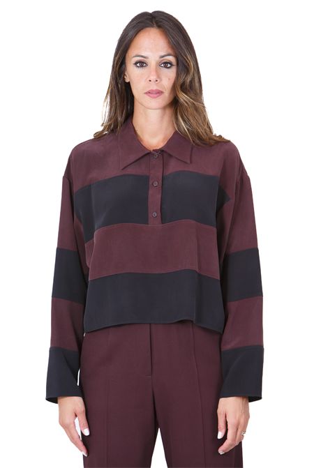 POLO CREPE DE CHINE ALYSI | Maglie | 165201-A5051UV-NE