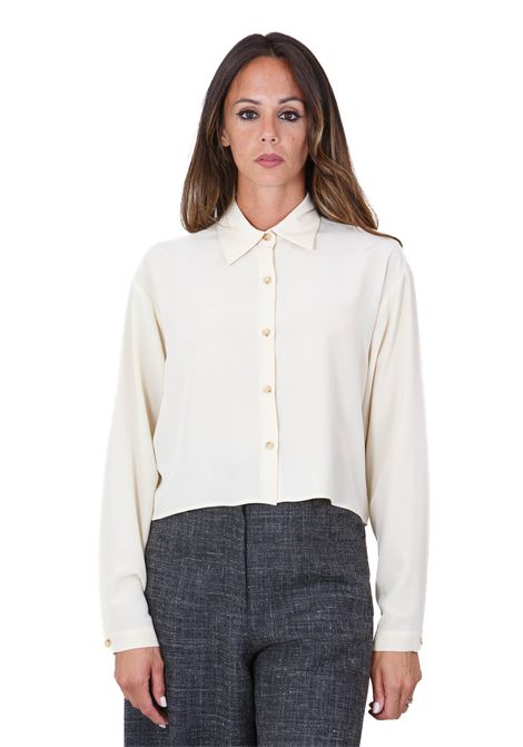 CROPPED ALYSI | Camicie | 165226-A5051BURRO
