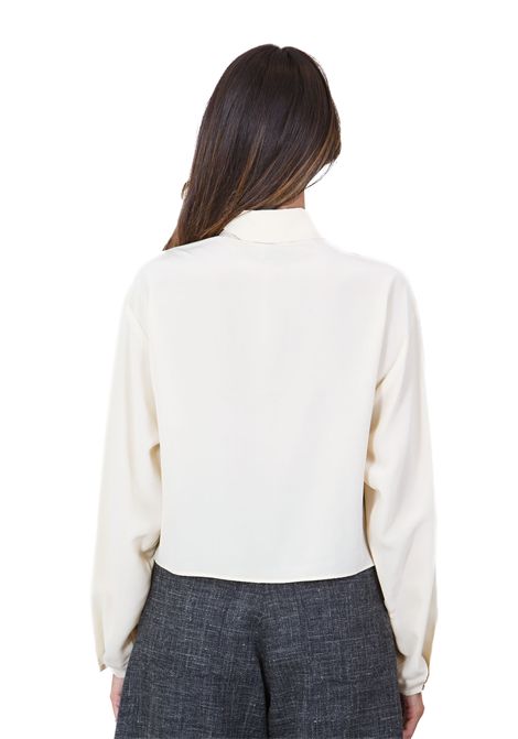 CROPPED ALYSI | Camicie | 165226-A5051BURRO