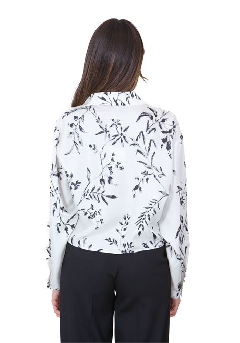 FLOWER CROPPED ALYSI | Camicie | 165232-A5043PERLA