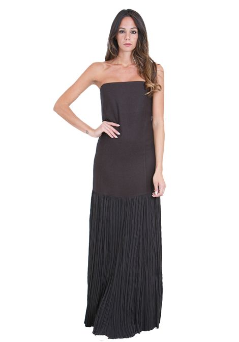 FLANELLA GARZATA BUSTIER ALYSI | Abiti | 165332-A5210CHOCO