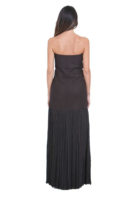 FLANELLA GARZATA BUSTIER ALYSI | Abiti | 165332-A5210CHOCO