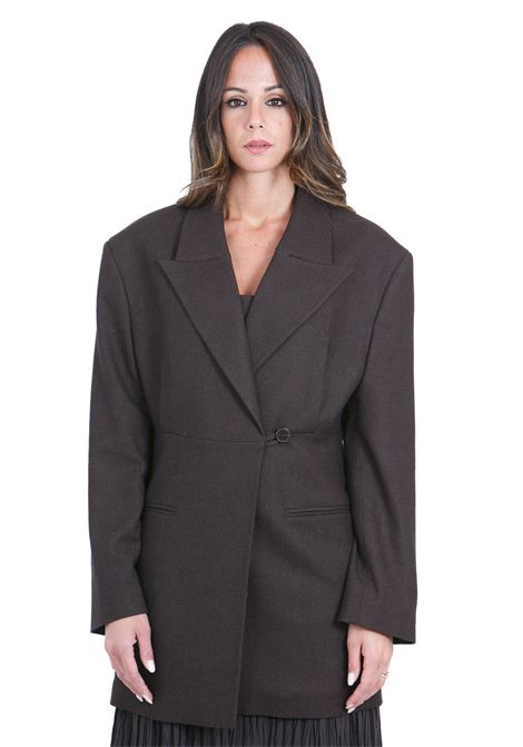 FLANELLA GARZATA ALYSI | Blazer | 165828-A5210CHOCO