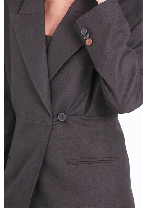 FLANELLA GARZATA ALYSI | Blazer | 165828-A5210CHOCO
